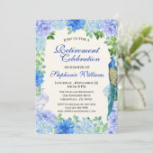 ウィメンズブルーフローラ退職パーティー 招待状 (スタンド正面)