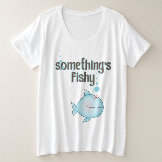 ウィメンズプラスサイズ基本Tシャツ プラスサイズTシャツ (デザイン正面)