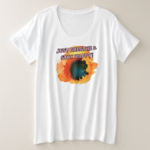 ウィメンズプラスサイズ基本Tシャツ