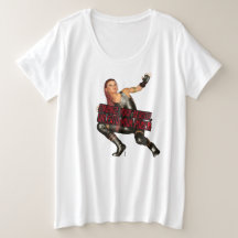 ウィメンズプラスサイズ基本Tシャツ