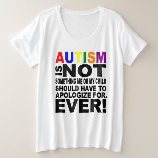 ウィメンズプラスサイズ基本Tシャツ プラスサイズTシャツ (デザイン正面)