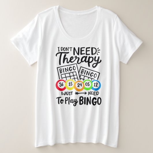 ウィメンズプラスサイズ基本Tシャツ プラスサイズTシャツ (デザイン正面)