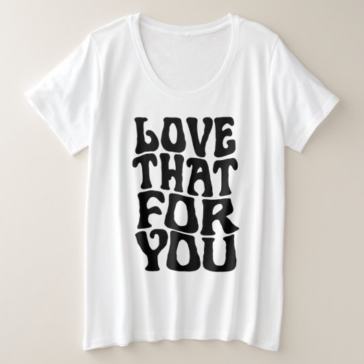 ウィメンズプラスサイズ引用文Tシャツ プラスサイズTシャツ (デザイン正面)