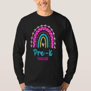 ウィメンズプレKレインボー幼児教育キッド Tシャツ