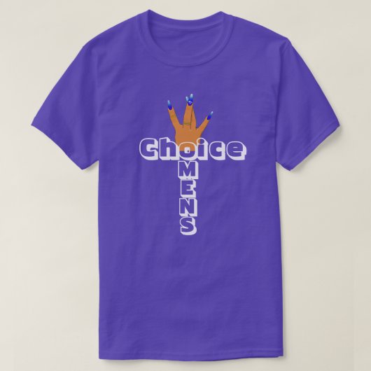 ウィメンズプロチョイスTシャツ Tシャツ (デザイン正面)