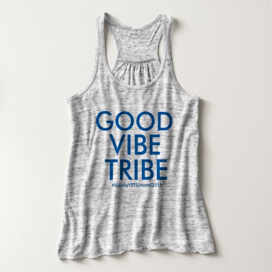 ウィメンズベラキャンバスフローリーレーサーバックタンクトップ タンクトップ (デザイン正面)