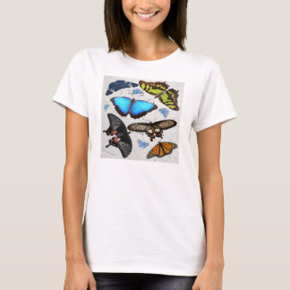 ウィメンズベラフローイシンプルTシャツバタフライ1 Tシャツ