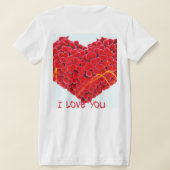 ウィメンズベラ+キャンバススリムフィットTシャツ Tシャツ (レイダウン裏面)