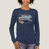 ウィメンズベラ+キャンバストリブレンド長袖シャツ トライブレンドＴシャツ (正面)