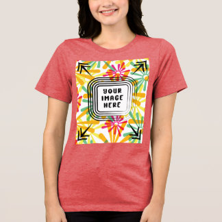 ウィメンズベラ+キャンバストリブレンドTシャツ トライブレンドTシャツ