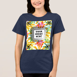ウィメンズベラ+キャンバストリブレンドTシャツ トライブレンドTシャツ
