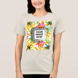 ウィメンズベラ+キャンバストリブレンドTシャツ トライブレンドTシャツ