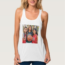 ウィメンズベラ+キャンバスフローレーサーバックタンクトップ