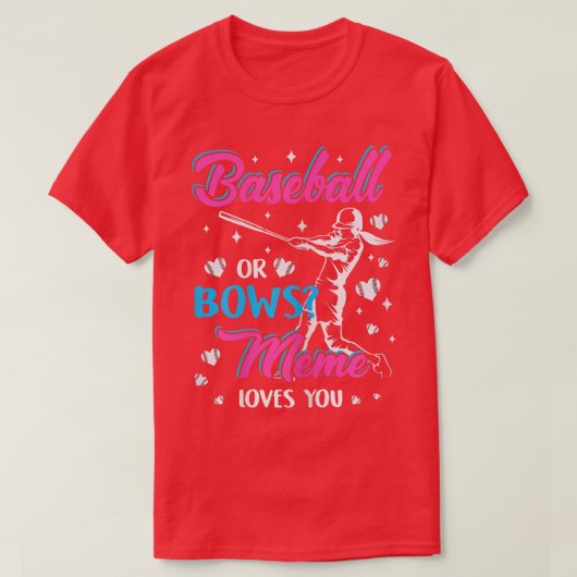ウィメンズベースボールオウズミーム愛You Gender Reve Tシャツ (デザイン正面)