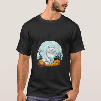 ウィメンズペルシャ猫好きボーイズガールズハおもしろいロウ Tシャツ