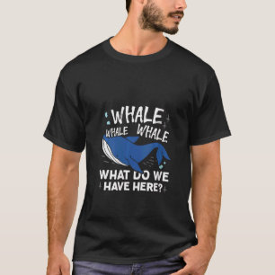 ウィメンズホエールホエールホエールホエールホエールアニメーション Tシャツ