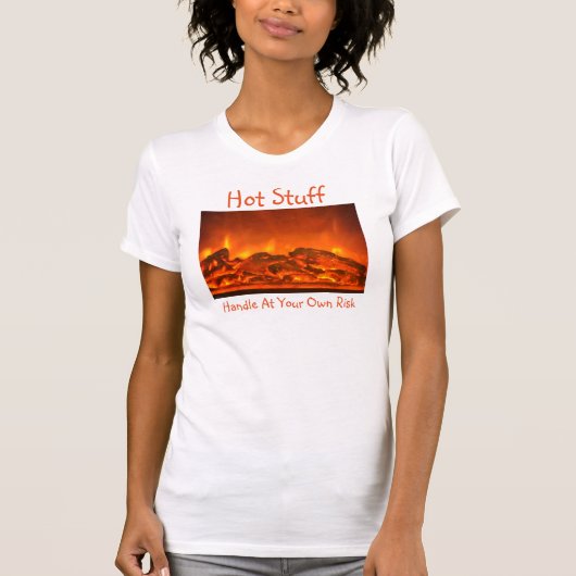 ウィメンズホット物Tシャツ Tシャツ (正面)