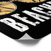 ウィメンズホラパイナップルおもしろいビーチサマーバケーション ポスター (角)