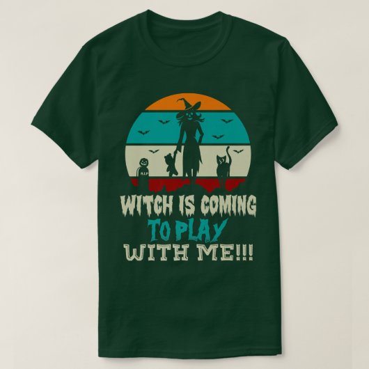 ウィメンズホラー不気味ハロウィーンデザイン幽霊のよく出るカストル Tシャツ (デザイン正面)