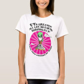 ウィメンズホワイトTシャツ Tシャツ (正面)