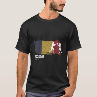 ウィメンズボクシングチャドコンバットスポーツファイターボクシング Tシャツ