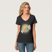 ウィメンズポーラベアキスTシャツレディースベアアートティー Tシャツ (正面フル)