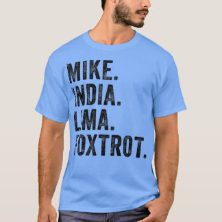 ウィメンズマイクIndia Lima Fotrot Tee Milf Women Mote Tシャツ