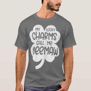 ウィメンズマイラッキーチャームはミーモーSt patricksと呼ぶ Tシャツ