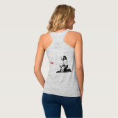 ウィメンズマザビーターティー（フリッピンの女の子） タンクトップ (裏面フル)