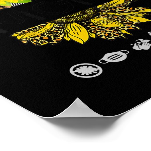 ウィメンズマザーズ日向花グラフィックプリントプラス ポスター (角)