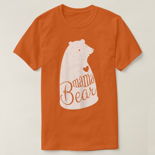 ウィメンズママベアーシャツ Tシャツ (デザイン正面)