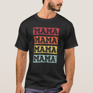 ウィメンズママレトロマザーズデイ服ヴィンテージママ Tシャツ