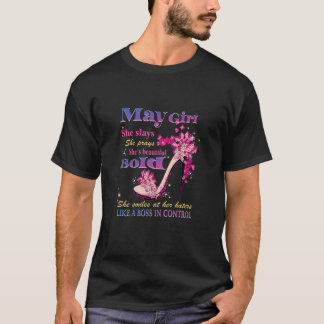 ウィメンズメイガール彼女祈は彼女の美しい Tシャツ