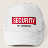 ウィメンズメンカスタム文字セキュリティテンプレートユニセックス キャップ (正面)