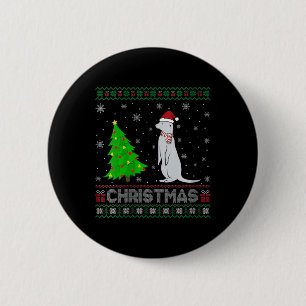 ウィメンズモンガースクリスマスツリー照明醜いクリスマス 缶バッジ