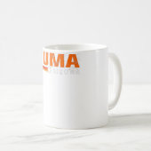 ウィメンズヨガナマステ女性瞑想チャクラ女性 コーヒーマグカップ (正面右)