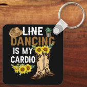 ウィメンズライン踊りはマイカーディオダンサーカントリーMu キーホルダー (裏面)