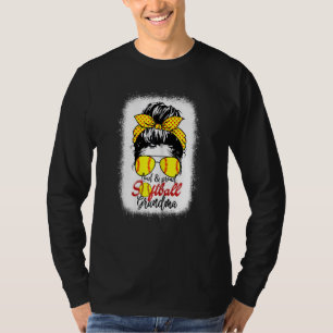 ウィメンズラウド&ソフトボー誇りを持ったルナナメッシーバンレオパール Tシャツ