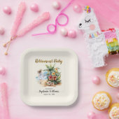 ウィメンズリタイアメントビーチアロハフラワーズパーティー ペーパープレート (パーティー)