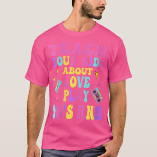 ウィメンズルビアーティストガールズヴィンテージ90 S R And B Graphi Tシャツ