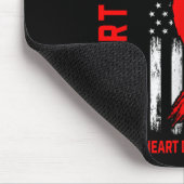 ウィメンズレッドリトルシスターハート病認識度F マウスパッド (コーナー)