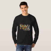ウィメンズワンサンクフル1年生先生感謝していトルコ Tシャツ (正面フル)