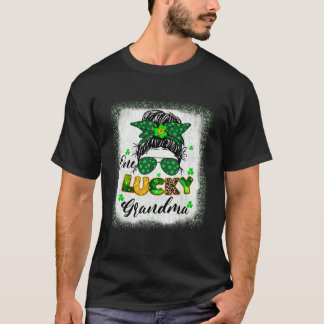 ウィメンズワンラッキー祖母St patricks dayママ母 Tシャツ