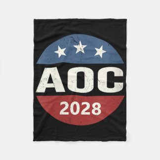 ウィメンズヴィンテージ投票アレクサンドリアオカシオコルテズプレシ フリースブランケット