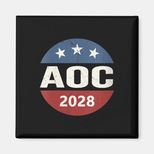 ウィメンズヴィンテージ投票アレクサンドリアオカシオコルテズプレシ マグネット (正面)