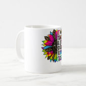 ウィメンズ先生ヒマワリ夫人Berard VNeck コーヒーマグカップ (正面左)