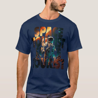 ウィメンズ宇宙ウーリストアウタースペースアウタースペースアストロン Tシャツ