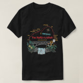 ウィメンズ生き延びIロードへハナマウイアイランドハワイア Tシャツ (デザイン正面)