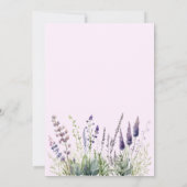 ウィメンズ誕生日ルンチョン招待状 招待状 (裏面)