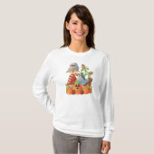 ウィメンズ オータム フーディ Tシャツ (正面フル)